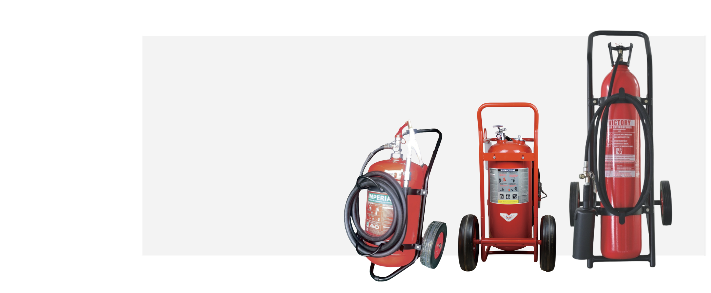 ถังดับเพลิงแบบรถเข็น (Wheeled Extinguisher)