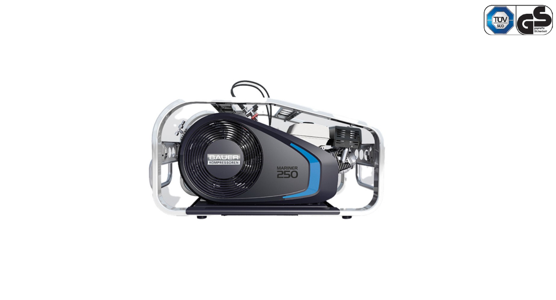 เครื่องอัดอากาศ ยี่ห้อ BAUER รุ่น MARINER